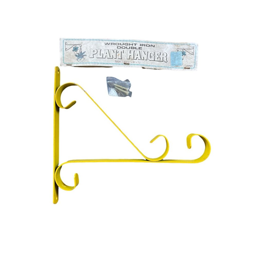 Vintage, MCM double plant hanger-NOS